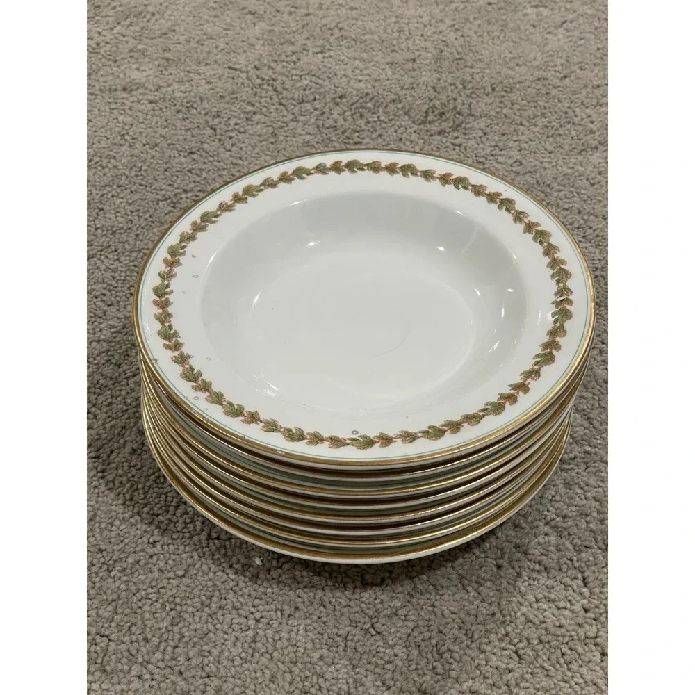 Vintage  Syracuse China Eight Salad/Pasta Bowls
